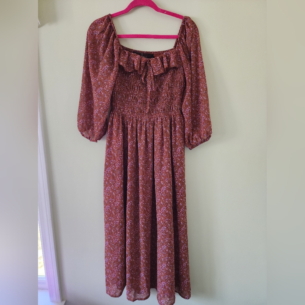 Code X Mode Smocked Dress